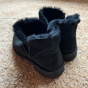 Black Ankle Height Uggs